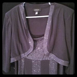 Full Length Formal Dress With Shrug!